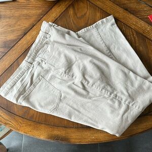 Gloria Vanderbuilt Amanda Jeans size 16 in Sand